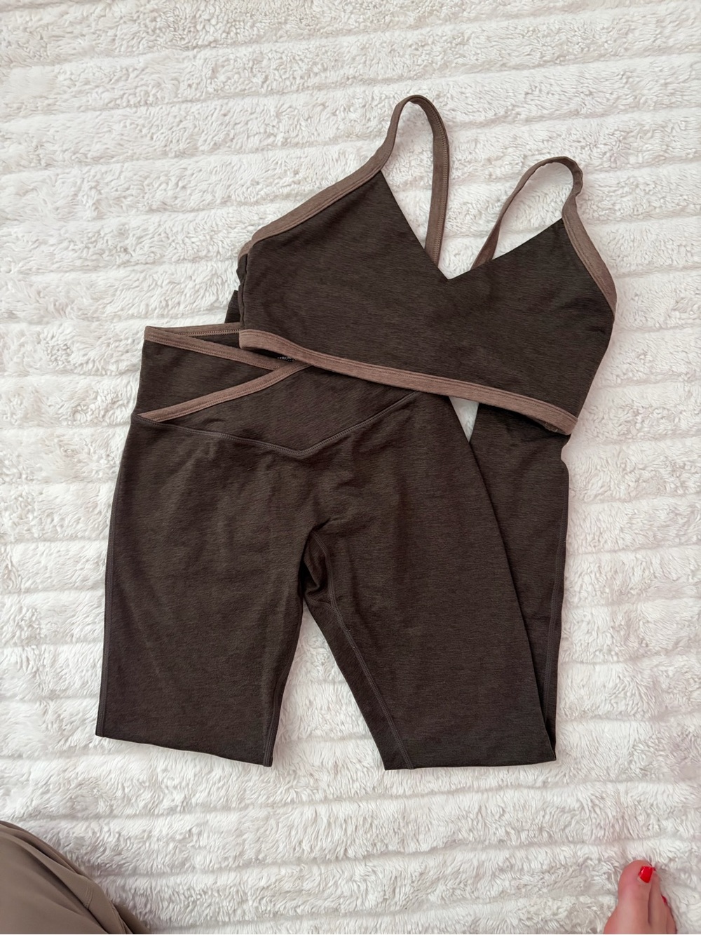 Buff Bunny Collection dream heather contrast cold brew set